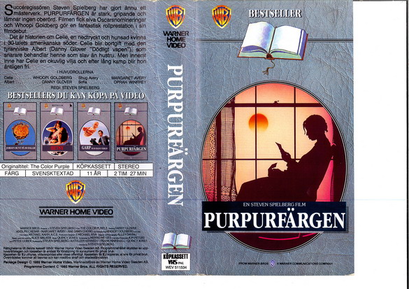 PURPURFÄRGEN (VHS) grå