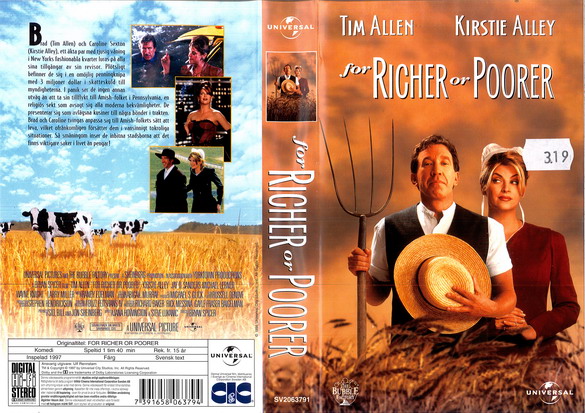 FOR RICHER OR POORER (VHS)