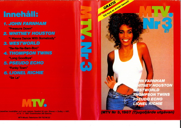 MTV 1987:3 (VHS)