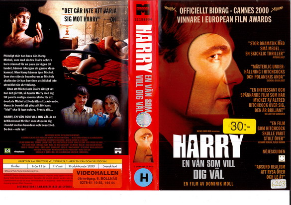 HARRY - EN VÄN SOM VILL DIG VÄL (VHS)