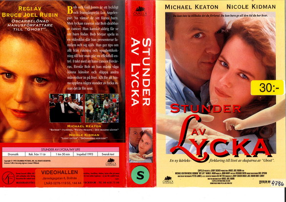 STUNDER AV LYCKA (VHS)