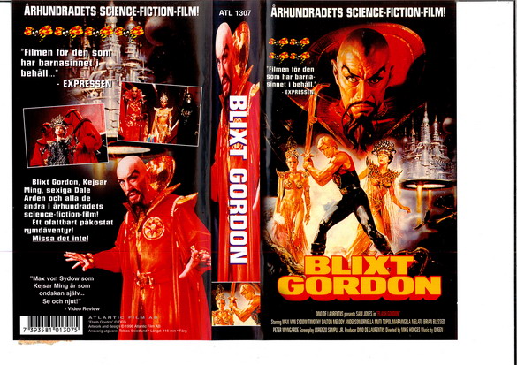 BLIXT GORDON (VHS)