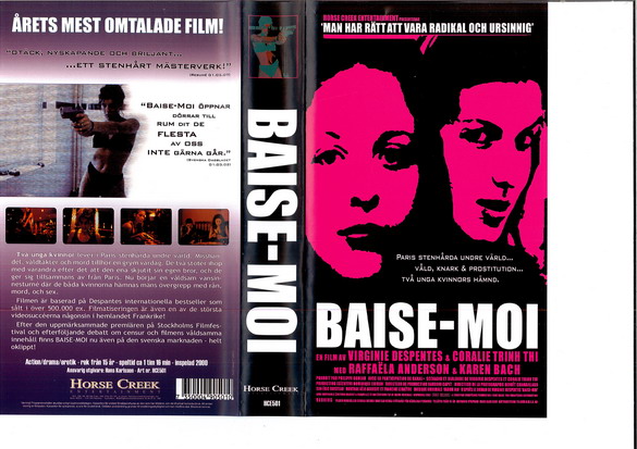 BAISE-MOI (VHS)
