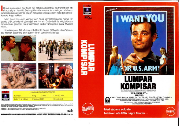 LUMPARKOMPISAR (vhs-omslag)
