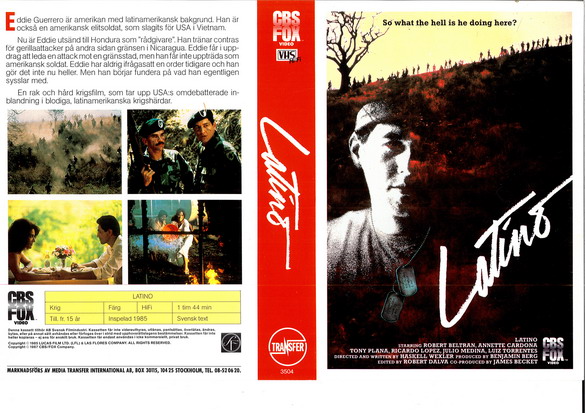 LATINO (vhs-omslag)