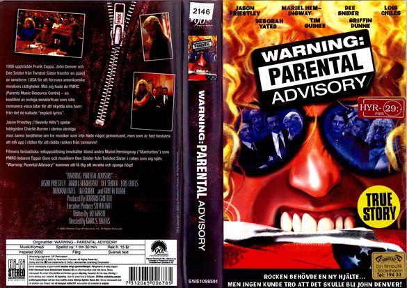 WARNING:PARENTAL ADVISORY (VHS)