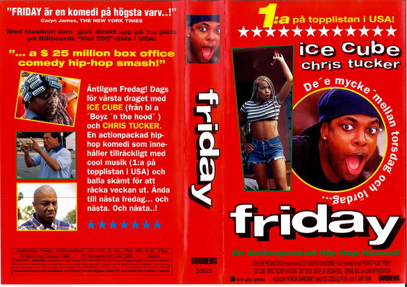 FRIDAY (vhs-omslag)