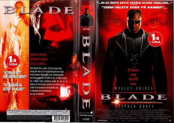 BLADE (VHS)