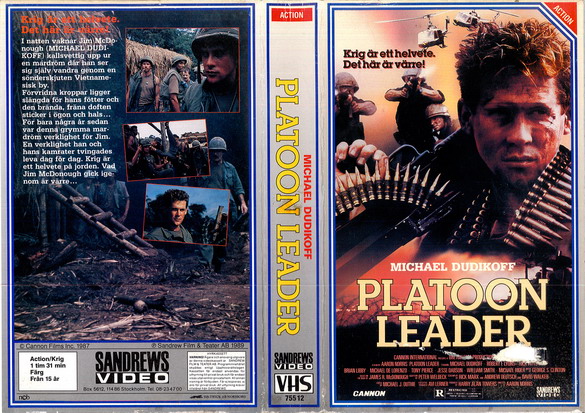 75512 PLATOON LEADER (VHS)
