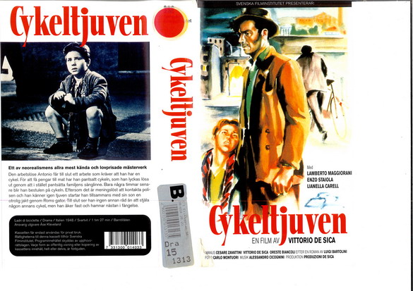 CYCKELTJUVEN (VHS)