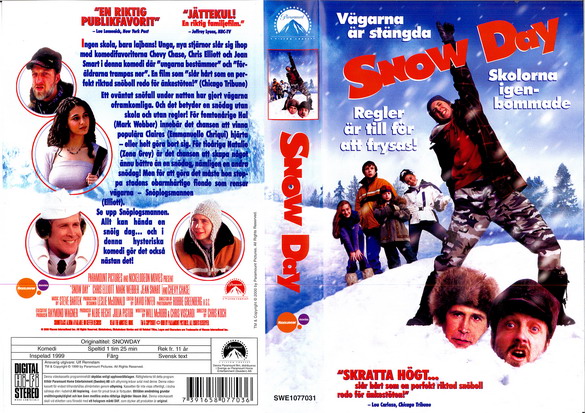 SNOW DAY (Vhs-Omslag)