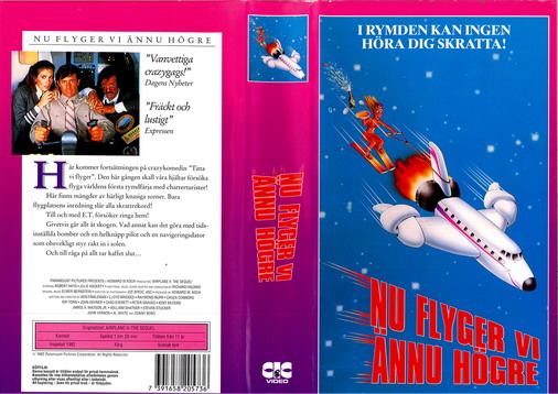 NU FLYGER VI ÄNNU HÖGRE (VHS)