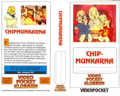 CHIPMUNKARNA (VHS)