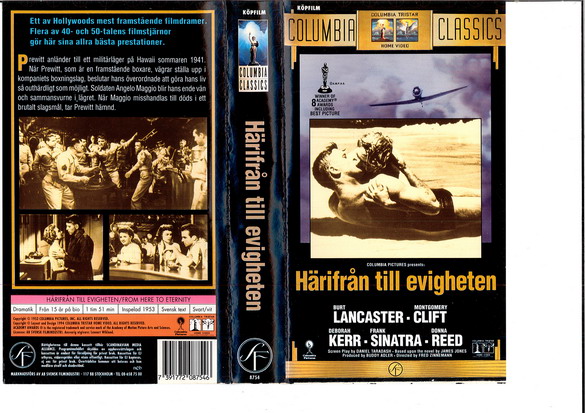 HÄRIFRÅN TILL EVIGHETEN (VHS)