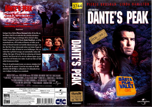 DANTE'S PEAK (VHS)