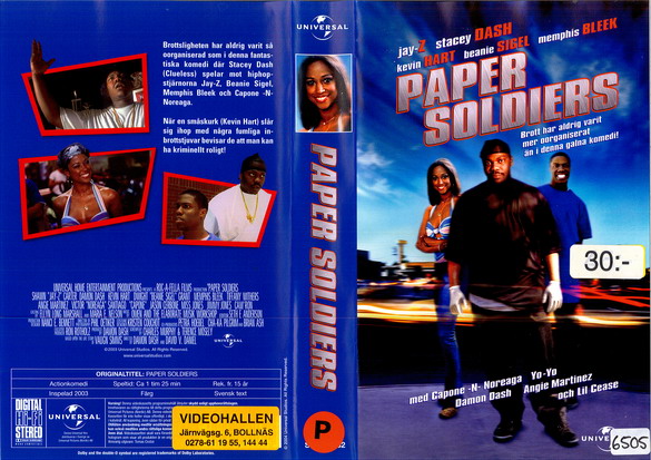 PAPER SOLDIERS (VHS)