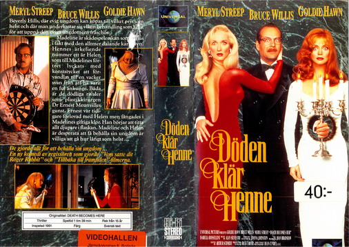 DÖDEN KLÄR HENNE (VHS)