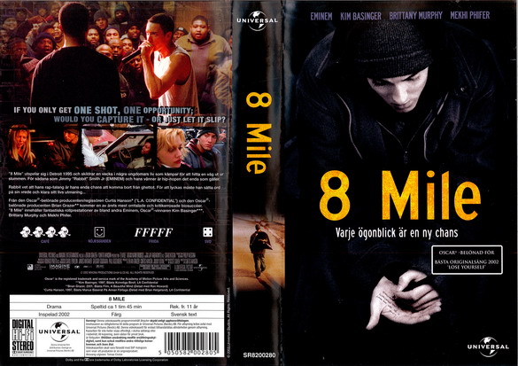 8 MILE (VHS)