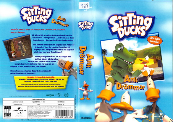 SITTING DUCKS - ANK DRÖMMAR (VHS)