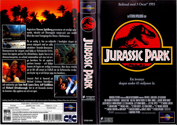 JURASSIC PARK (VHS)