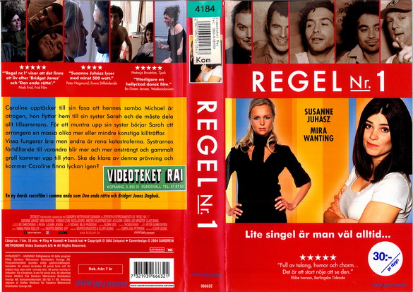 REGEL NR 1 (VHS)
