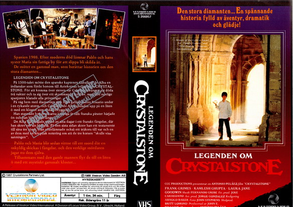 LEGENDEN OM CRYSTALSTONE (VHS)