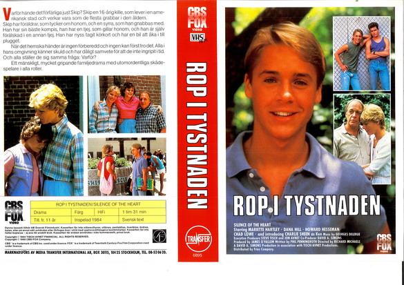 ROP I TYSTNADEN (vhs)