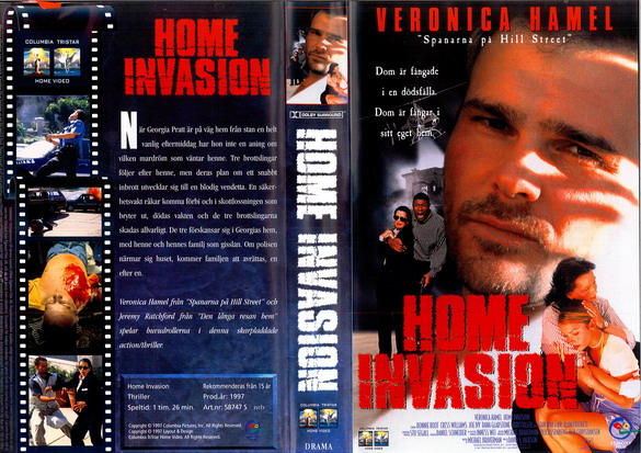 HOME INVASION (Vhs-Omslag)
