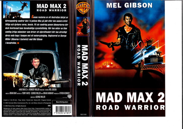 MAD MAX 2 - ROAD WARRIOR (VHS)