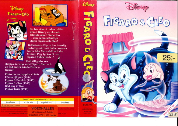 FIGARO & CLEO (VHS)
