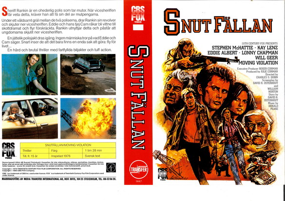 SNUTFÄLLAN (vhs-omslag)