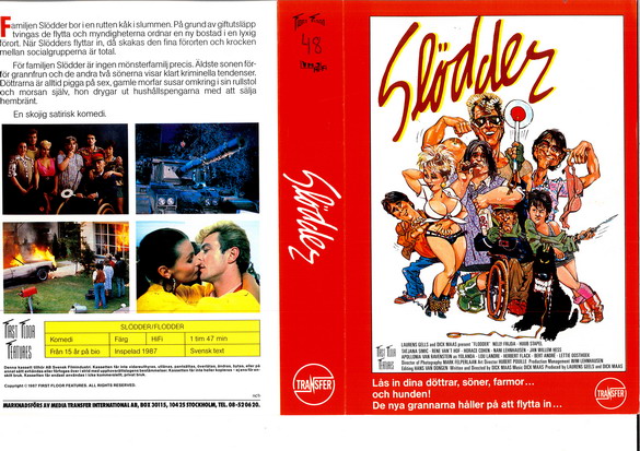 SLÖDDER (vhs-omslag)
