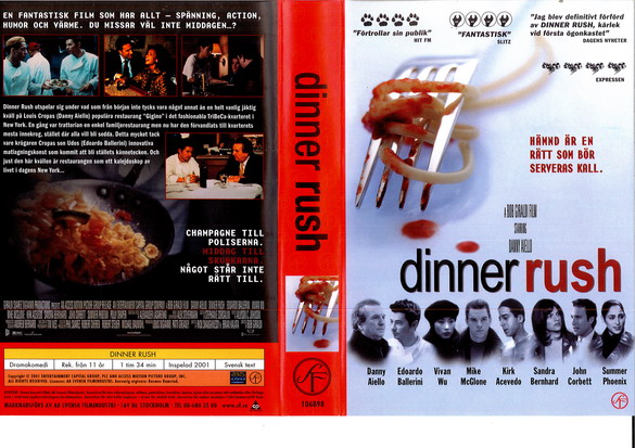 DINER RUSH (VHS)