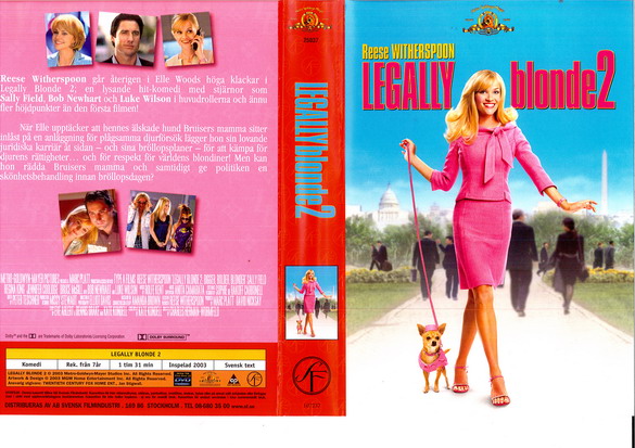 LEGALLY BLOND 2 (VHS)