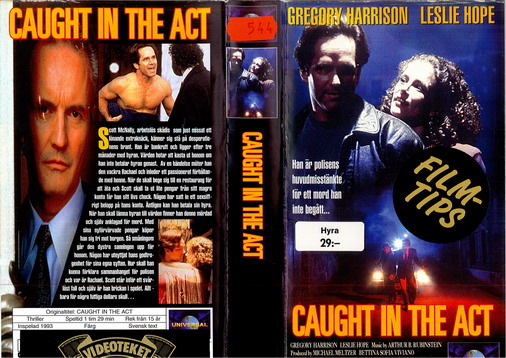 CAUGHT IN THE ACT (VHS)