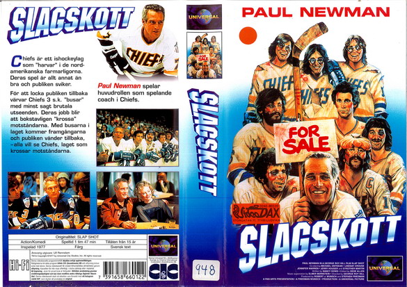 SLAGSKOTT (VHS)