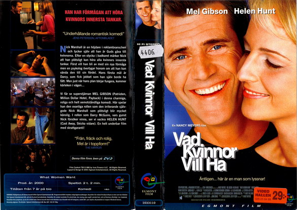 VAD KVINNOR VILL HA (VHS)