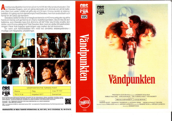 VÄNDPUNKTEN (vhs-omslag)