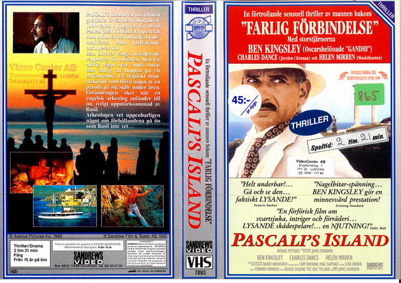 PASCALIS ISLAND (vhs-omslag)