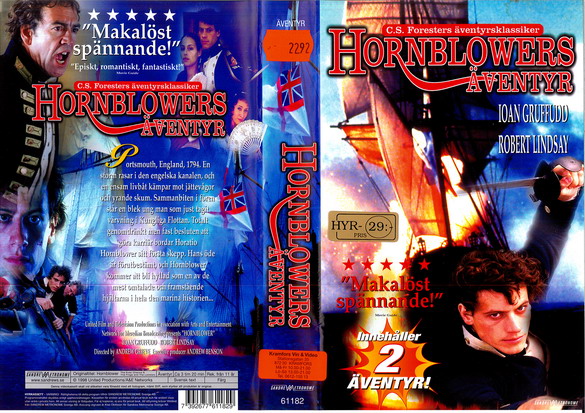 HORNBLOWERS ÄVENTYR (VHS)