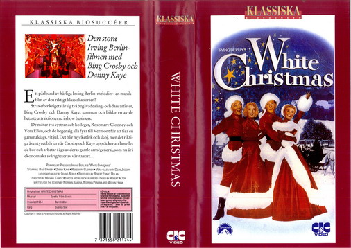 WHITE CHRISTMAS (VHS)