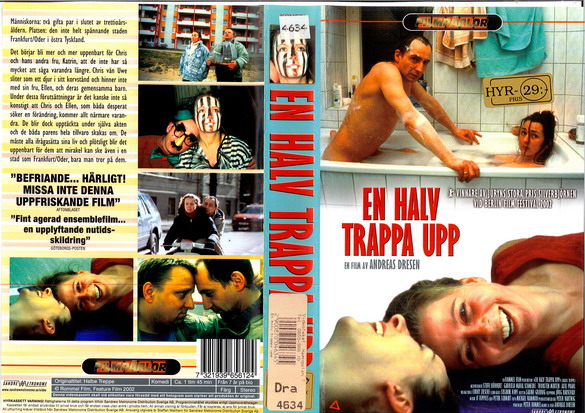 EN HALV TRAPP UPP (vhs-omslag)