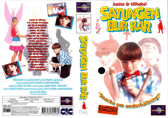 SATUNGEN BLIR KÄR (VHS)