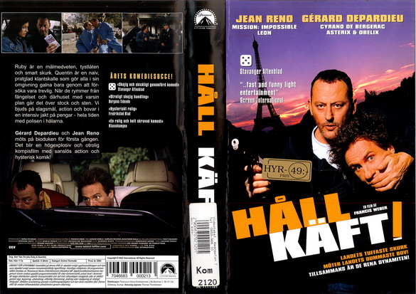 HÅLL KÄFT (Vhs-Omslag)