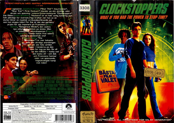 CLOCKSTOPPERS (VHS)
