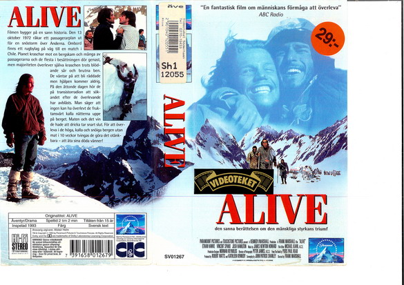 ALIVE (VHS)