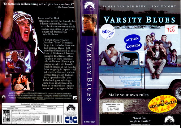 VARSITY BLUES (VHS)