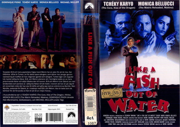 LIKE A FISH OUT OF WATER (Vhs-Omslag)