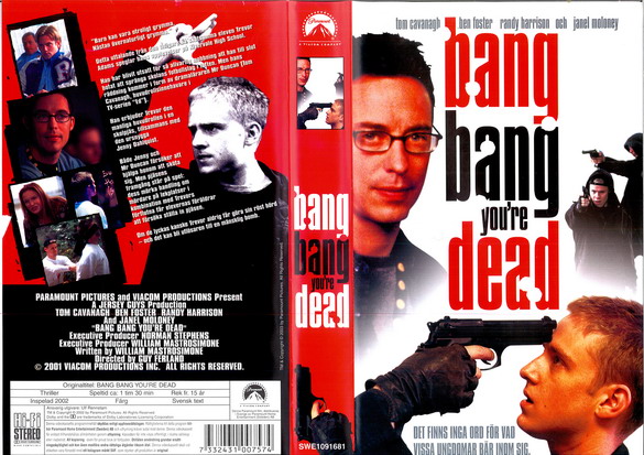 BANG BANG YOU\'RE DEAD (VHS)