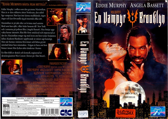 EN VAMPYR I BROOKLYN (VHS)